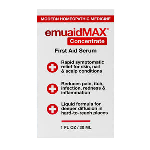 emuaidmax first aid serum label