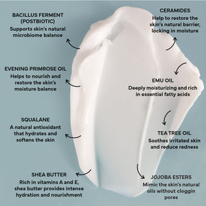 skincare cream with natural ingredients