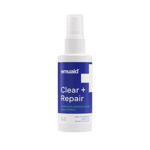 emuaid clear repair hypochlorous acid skin spray