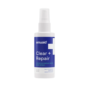 emuaid clear repair hypochlorous acid skin spray