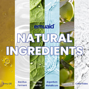 natural ingredients emuaid oils and extracts