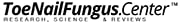 This is a picture of a Toe Nail Fungus Center logo.