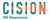 This is a picture of a Cision logo.