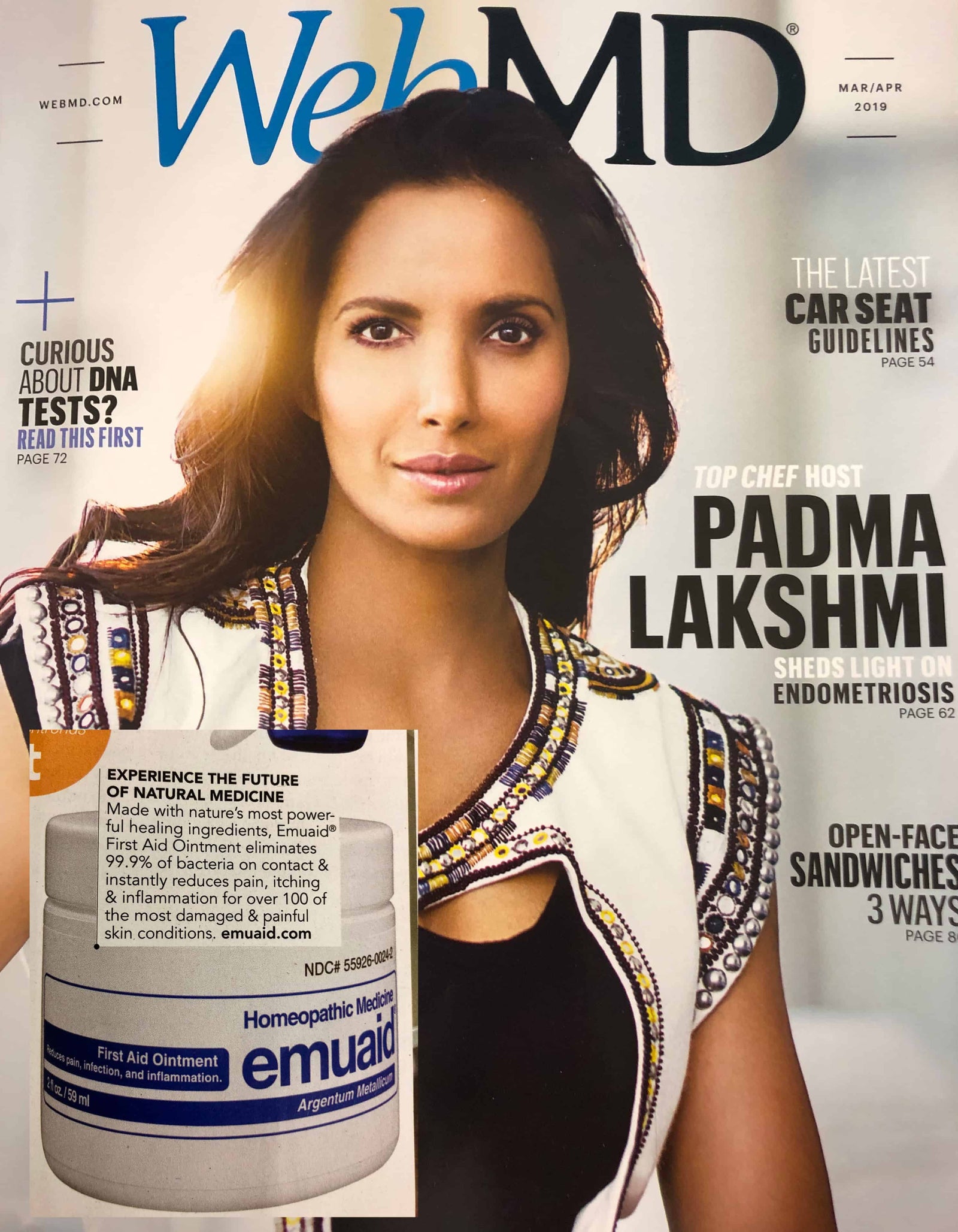 This is a picture of a Web MD cover.