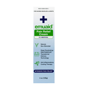 Emuaid pain relief cream box front