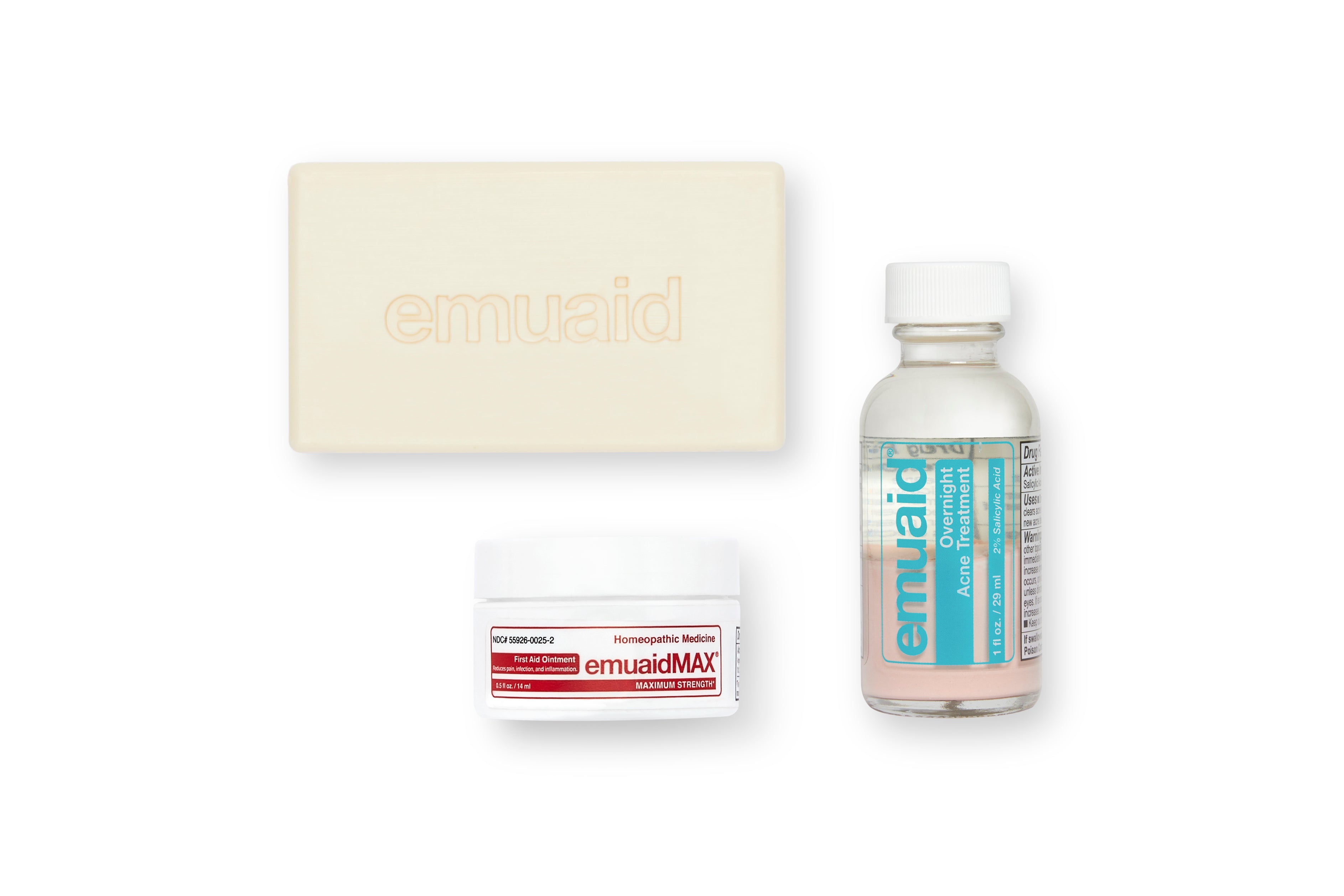 EMUAID Acne Erasing Trio