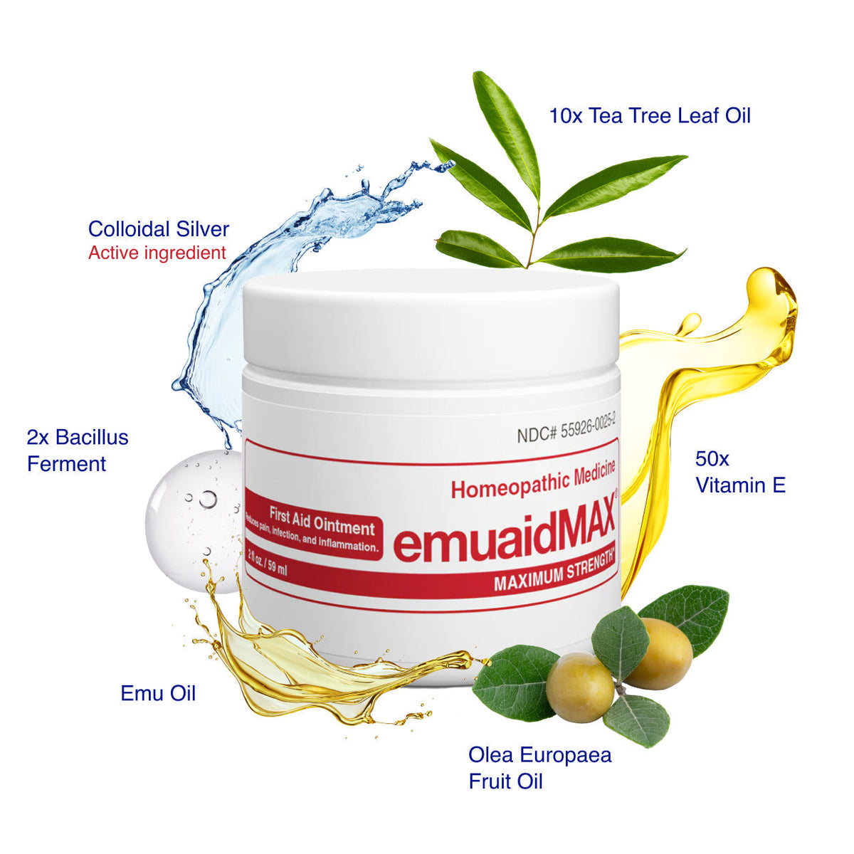 pommade homéopathique emuaidmax avec ingrédients