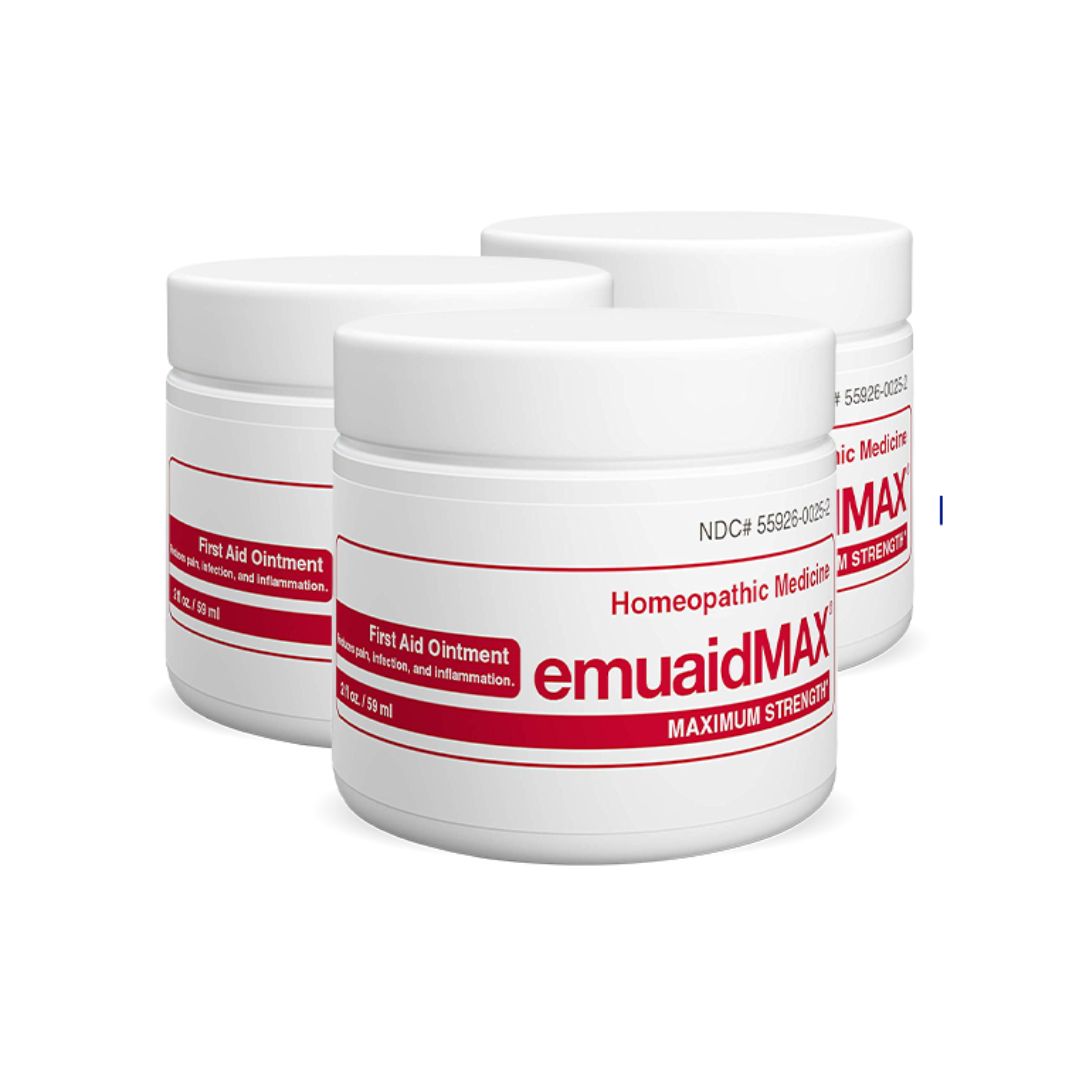emu aid max first aid ointment jar