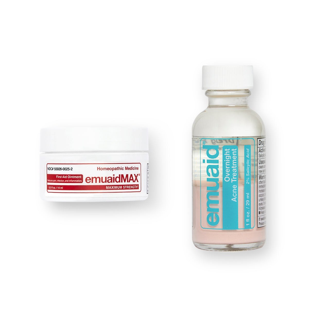 emuaid first aid ointment and overnight acne treatment
