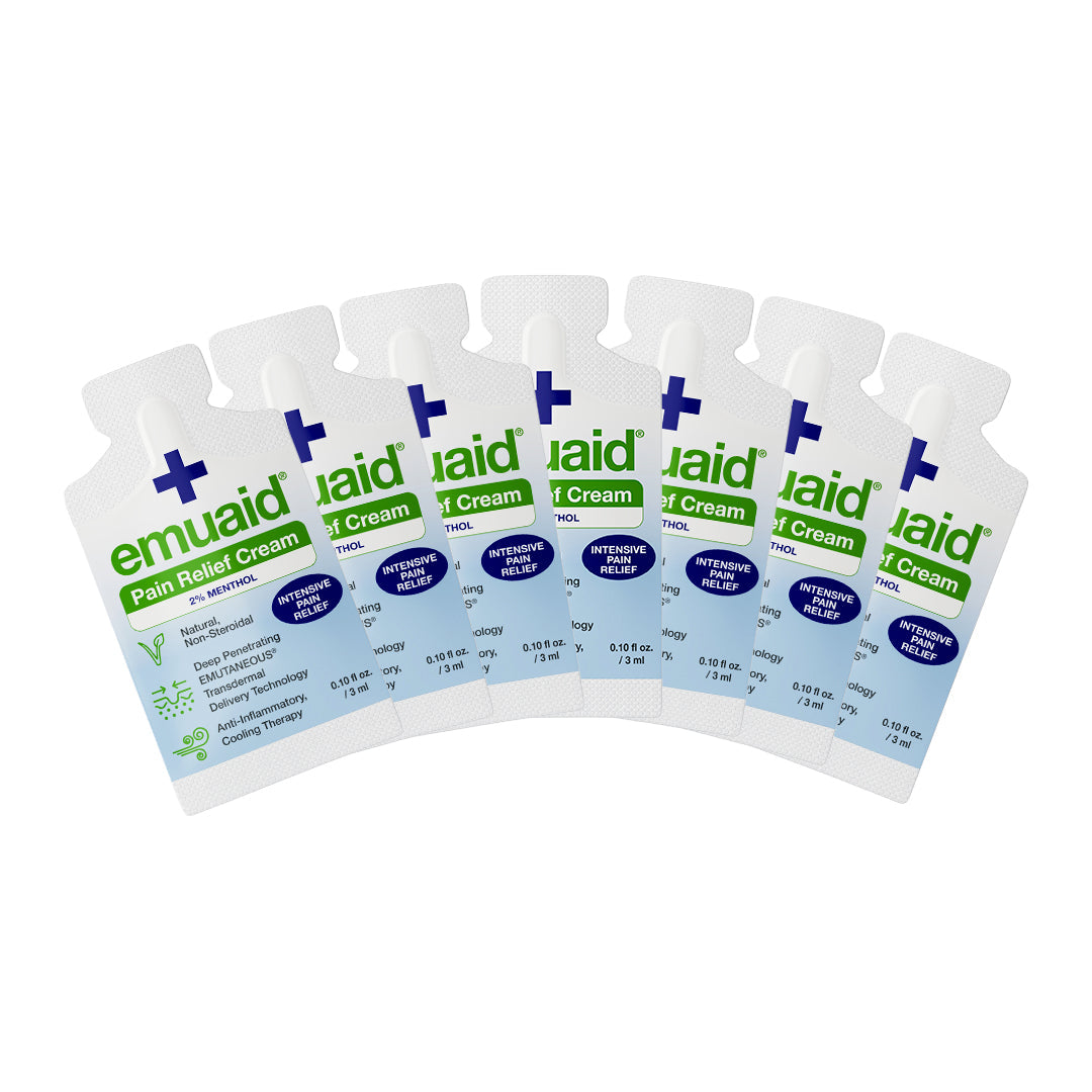 emu aid pain relief cream sachets