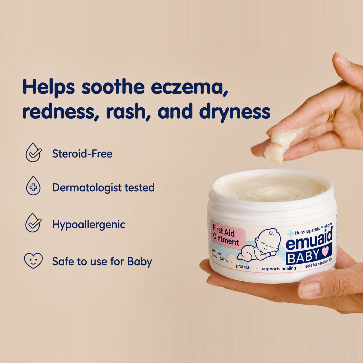EMUAID Baby - Sollievo per la pelle difficile e sensibile