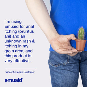 EMUAID For Anal Itching - Fast Acting Relief