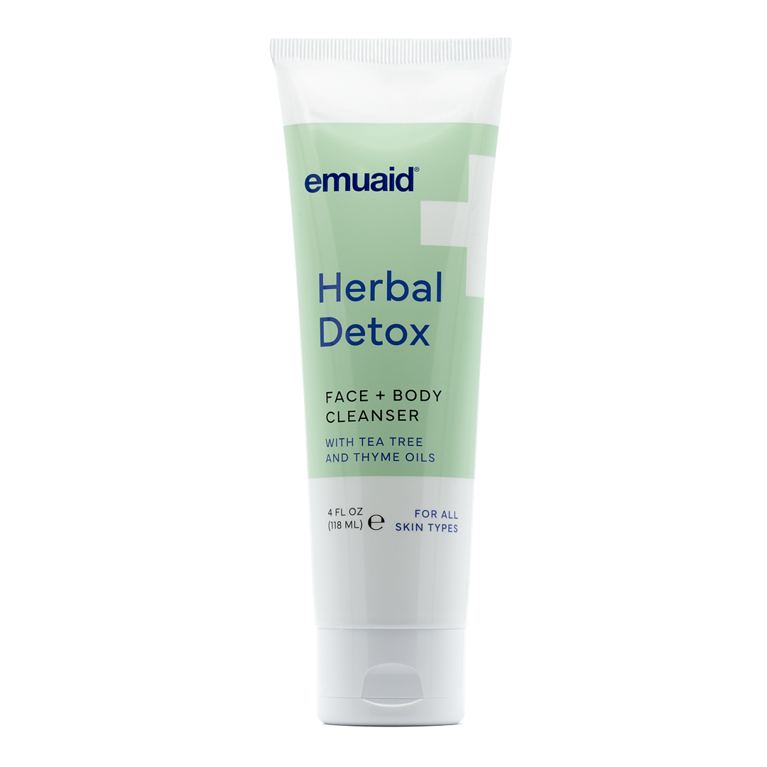 herbal detox face and body cleanser