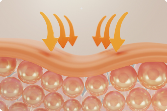 Penetrates Deep into the Skin
