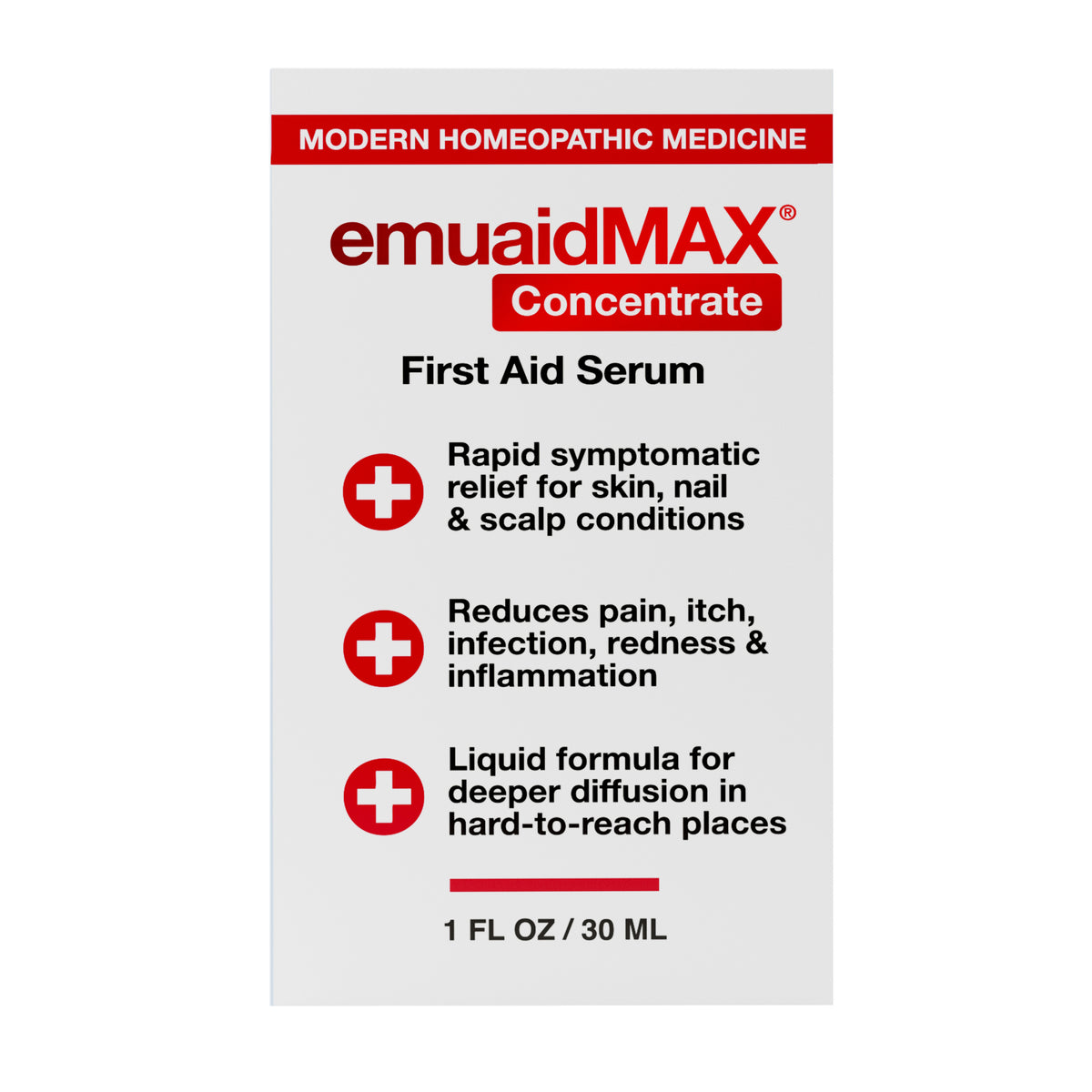 Image of EMUAIDMAX® Concentrate Serum box front