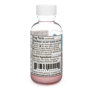 Image of EMUAID Overnight Acne Treatment back label