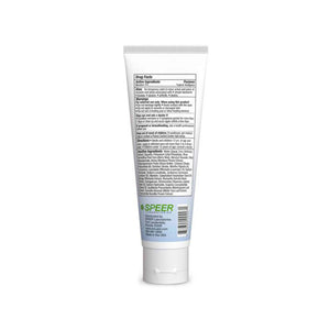 This is a picture of the back of EMUAID® Pain Relieving Cream.