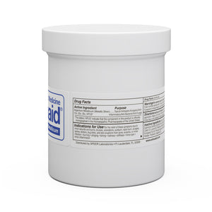 antiseptic ointment container drug facts label