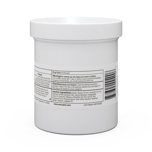 ointment jar with label text directions and ingredients