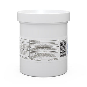 emuaidmax ointment container with label and ingredients